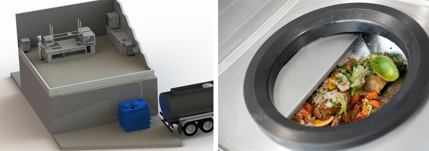 Rendisk Transfer Eco - The easy and clean modus to save waste and handling costs